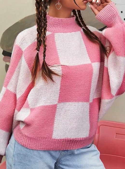 Checkered Sweater