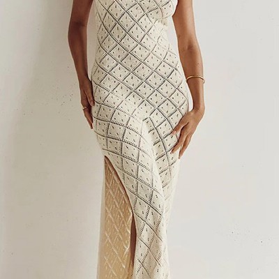 Miss Sparkling  Diamond maxi cover up