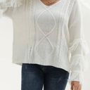  Fringe knit sweater