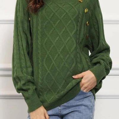 Square Neck Sweater