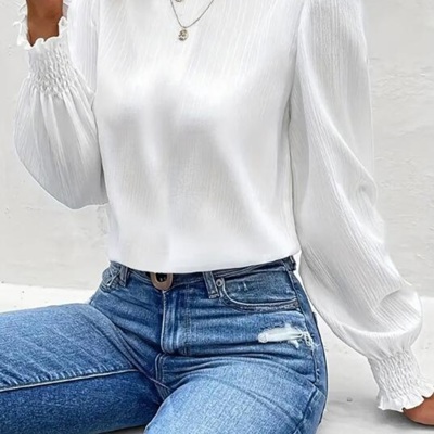 Long sleeve blouse