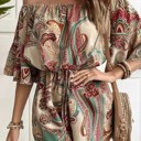  Off the Shoulder Romper