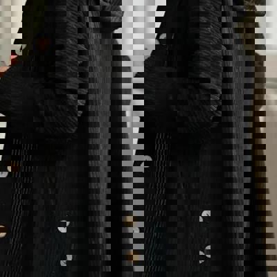 Corduroy Hooded Jacket