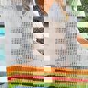  Miss Sparkling Open knit cover up