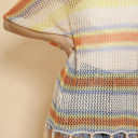  Miss Sparkling Stripe cover up top