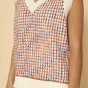  Multicolor knit vest