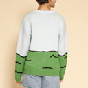  Elephant safari knit sweater