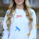  All over Bow knit sweater