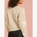  All over bow crop cardigan 