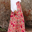  Miss Sparkling Floral Maxi Skirt