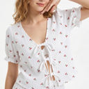  Miss Sparkling Cherry two piece shorts set