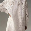  Eyelet Embroidery Long Sleeve Shirt