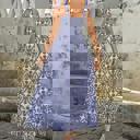  Miss Sparkling Mediterranean Print Maxi Dress