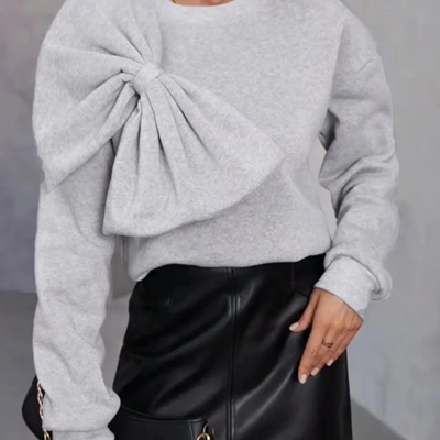 Bow detail Sweater