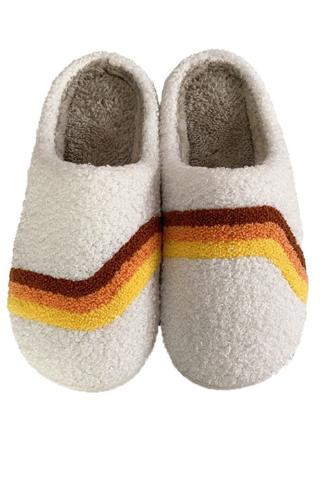 Retro path slippers