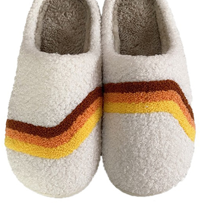 Retro path slippers