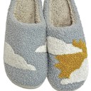 Size 6 Blue Novelty Slippers