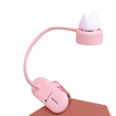 Pink Clampy Bendy Lamp