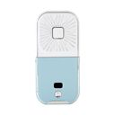 Sky Blue PhonePal 3 in 1 PRO: Cooling Fan + Power Bank + Phone Stand (with Display Panel)