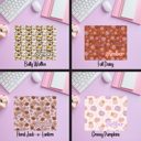  Personalized Mousepad with 52 Designs | Custom Mouse Pads for Office or Gift | Vibrant Thick Desk Mat | Unique Aesthetic Styles