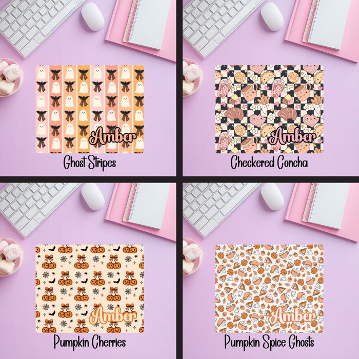 Personalized Mousepad with 52 Designs | Custom Mouse Pads for Office or Gift | Vibrant Thick Desk Mat | Unique Aesthetic Styles
