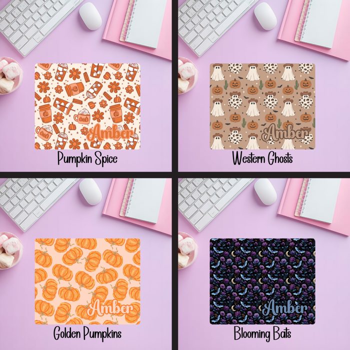 Personalized Mousepad with 52 Designs | Custom Mouse Pads for Office or Gift | Vibrant Thick Desk Mat | Unique Aesthetic Styles