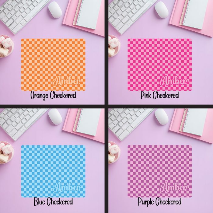 Personalized Mousepad with 52 Designs | Custom Mouse Pads for Office or Gift | Vibrant Thick Desk Mat | Unique Aesthetic Styles