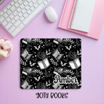 Dark Academia Gothic Book Personalized Mousepad