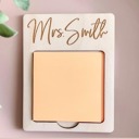  Personalized Teacher Post It Note Holder Teacher Gift