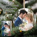  Wedding Photo Ornament | Custom Illustrated Keepsake | Personalized Couple Gift 2025