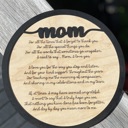  Poem To Mom Plaque Gifts For Mom