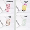  Jumbo Acrylic Paperclips-Choose 4 Designs.