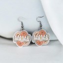  Vintage Floral Mama Acrylic Earrings