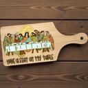  Have a Seat at My Table Christian Decorative Cutting Board