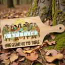  Have a Seat at My Table Christian Decorative Cutting Board