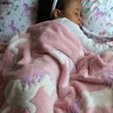  Pink Glow in the Dark Unicorn Blanket