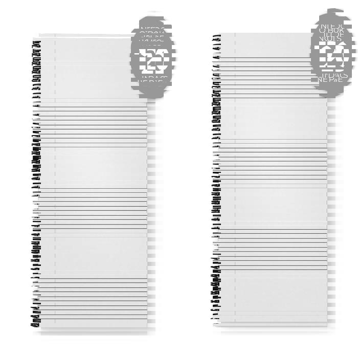 Be Kind Be Brave Be True Be Happy Be You Spiral Notebook / 8.5" x 11" Journal / 120 Wide Ruled Pages / Durable Gloss Laminated Softcover / Black Wire-o Spiral Binding / Made in the USA