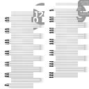  Be Kind Be Brave Be True Be Happy Be You Spiral Notebook / 8.5" x 11" Journal / 120 Wide Ruled Pages / Durable Gloss Laminated Softcover / Black Wire-o Spiral Binding / Made in the USA