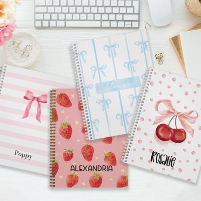 Cute Personalized Softcover Notebooks for Back to School / Made in USA /  8.5" x 11" / 120 Pages / 2025 Trendy Designs