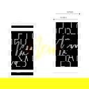  New Year Party Beverage Napkins / 48 Holiday Cocktail Napkins / 4 Black And Faux Gold Party Designs / 4 3/4" x 4 3/4" New Years Eve 3 Ply Napkin Set / Made In The USA