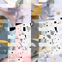  New Year Party Beverage Napkins / 48 Holiday Cocktail Napkins / 4 Black And Faux Gold Party Designs / 4 3/4" x 4 3/4" New Years Eve 3 Ply Napkin Set / Made In The USA