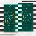  Naughty And Nice Cocktail Napkins / 40 Funny 3 Ply Paper Christmas Napkins / 2 Santa Designs / 4 3/4" x 4 3/4" Red And Green With Gold Foil Winter Holiday Beverage Napkin Set / Made In The USA