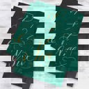  Naughty And Nice Cocktail Napkins / 40 Funny 3 Ply Paper Christmas Napkins / 2 Santa Designs / 4 3/4" x 4 3/4" Red And Green With Gold Foil Winter Holiday Beverage Napkin Set / Made In The USA