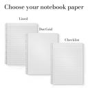  Cute Personalized Softcover Notebooks for Back to School / Made in USA /  8.5" x 11" / 120 Pages / 2025 Trendy Designs