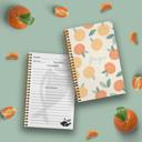  Softcover Sweet Recipes 5.5" x 8.5" Spiral Recipe Notebook/Journal, 120 Recipe Pages, Durable Gloss Laminated Cover, Gold Wire-o Spiral. Made in the USA