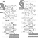  Thanksgiving Coloring Activity Placemats / 12 Happy Fall Coloring Sheets / 11" x 17" Double Sided Kids Fall Holiday Drawing Paper / Disposable Placemats / Made In The USA