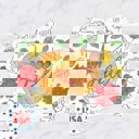  Thanksgiving Coloring Activity Placemats / 12 Happy Fall Coloring Sheets / 11" x 17" Double Sided Kids Fall Holiday Drawing Paper / Disposable Placemats / Made In The USA