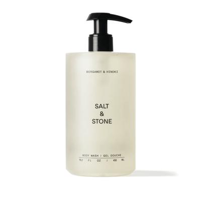 Salt & Stone Body Wash with Antioxidants for Deep Moisture Bergamot & Hinoki 15.2 fl oz