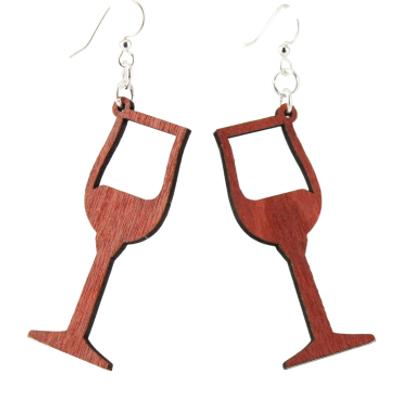 Wine Glass Earrings