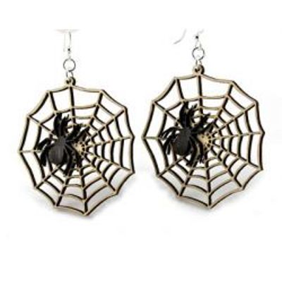 Spider Web Earrings